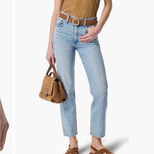 rag & bone Dre Low Rise Slim Women's Ankle Jeans - Faded Blue